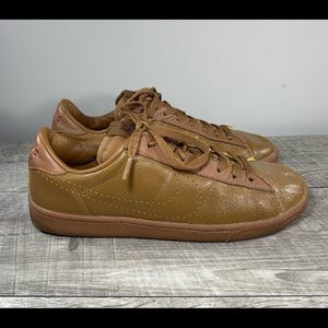 Retro Nike Swoosh Cortez Brown Leather Women's Trainers Sneakers Kicks Shoes 9.5